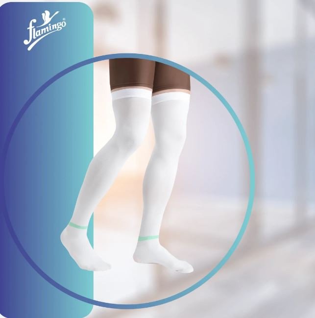 Flamingo Anti-Embolism Above Knee Stockings -Class I (Pair)