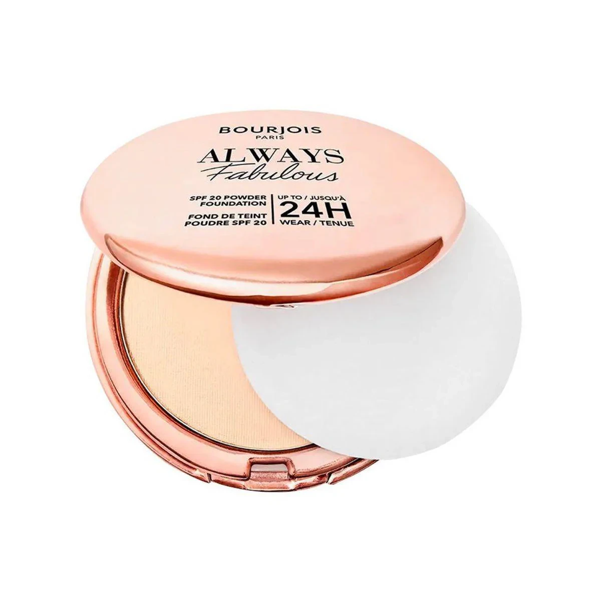 Bourjois Always Fabulous Compact Powder 115 Golden Ivory 7g