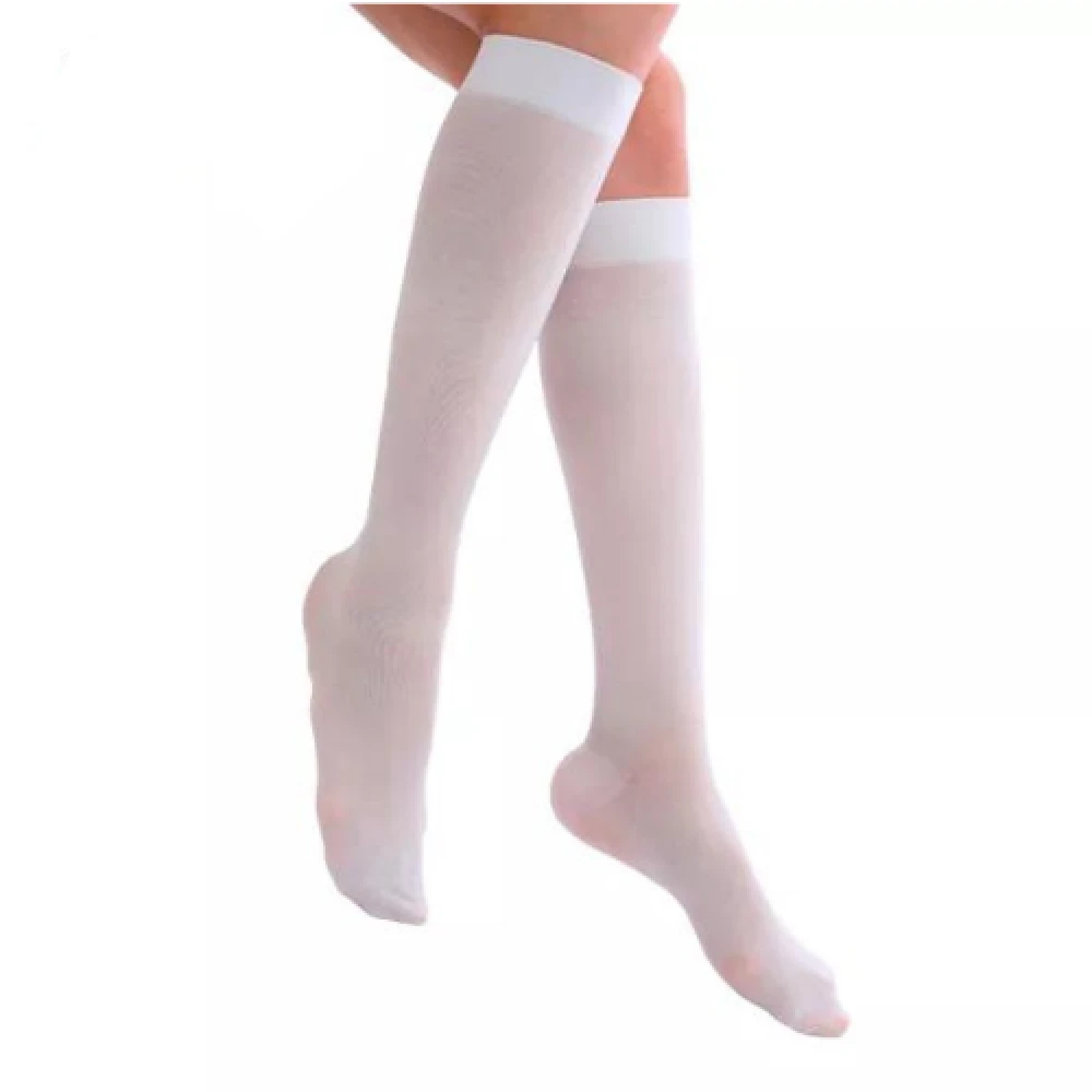 Anti-blockage sock in the foot