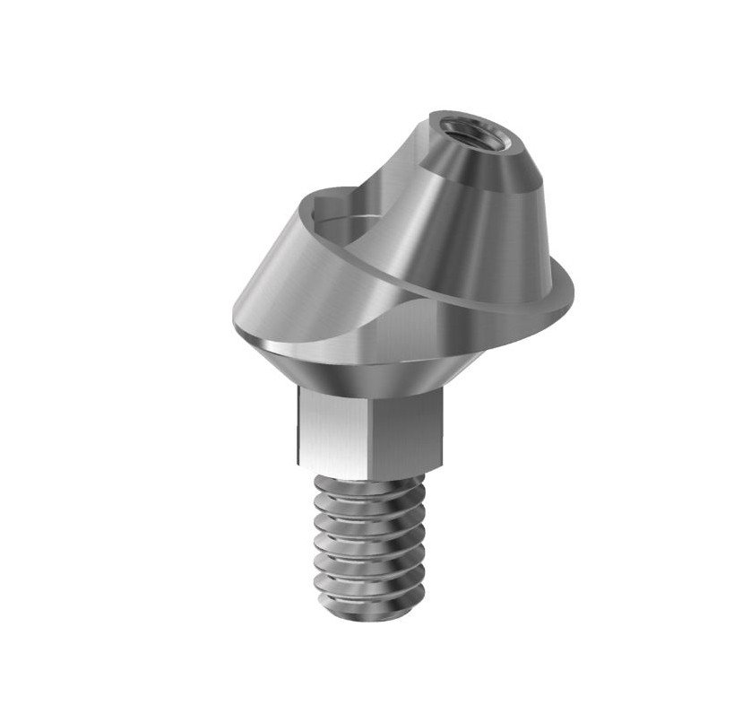 MetAlive Multi-Unit Abutment Compatible With Zimmer Internal Hex NP/3.5 17° 2.5 mm