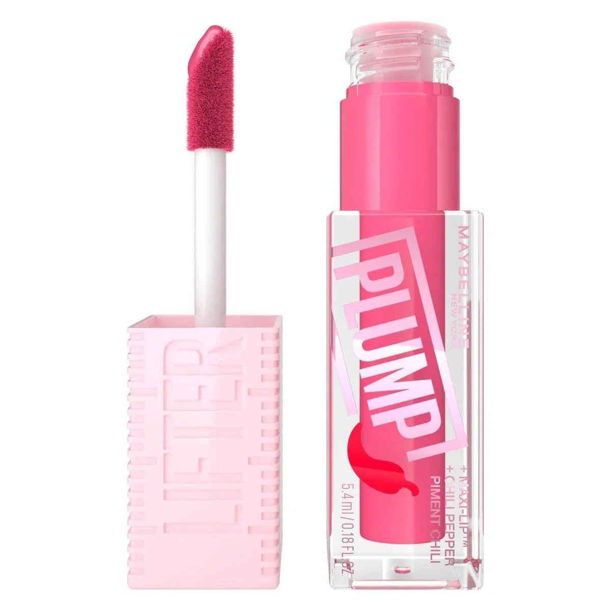 Maybelline Lifter Plump Lip Gloss 03 Pink Sting