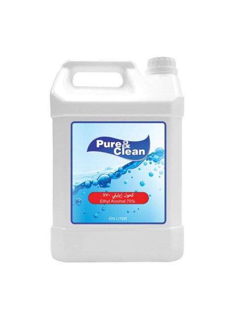 كحول 5لتر 70% PURE CLEAN