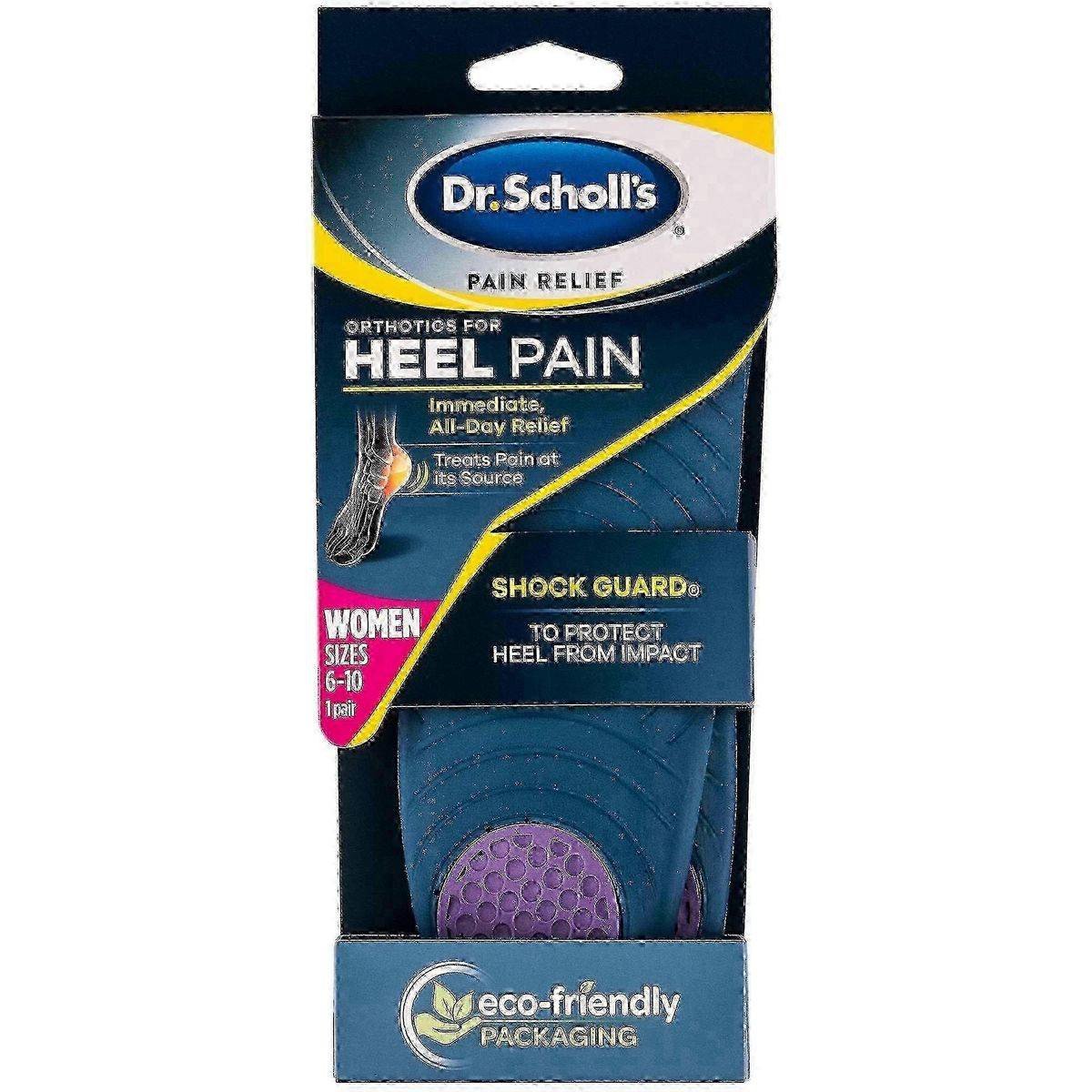 Dr Scholls Orthotics Heel Pain Relief Womens 1 Pair