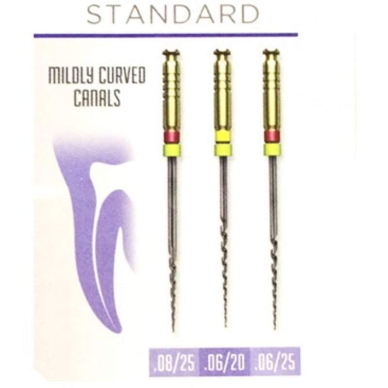 SILK FILE 25mm STANDARD # .08/25, .06/20, .06/25 PK/3