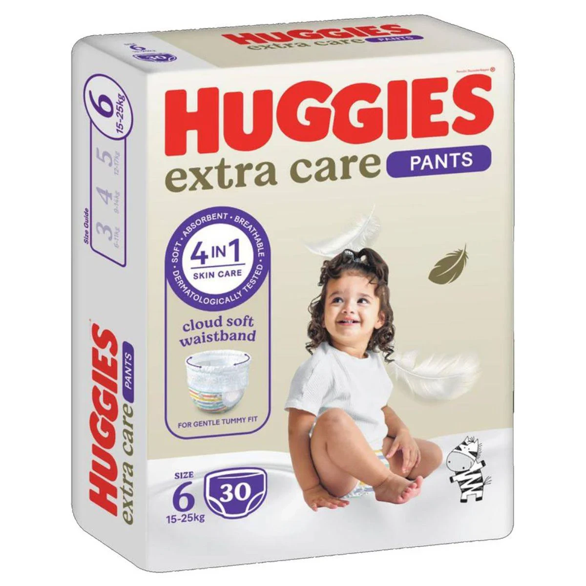 Huggies Extra Care Pants Size 6 (15-25 kg) 30 Pieces