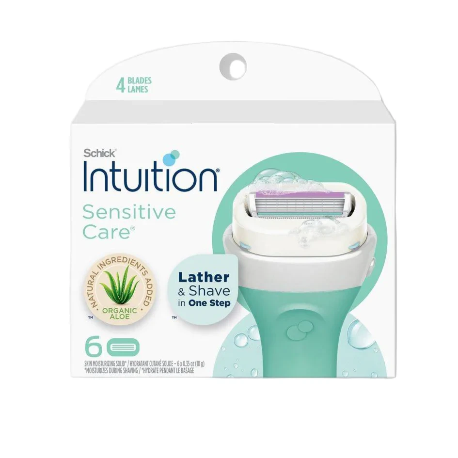 Schick Women Intuition Sensitive Care Refill Cartridges