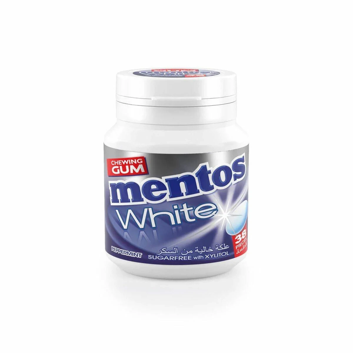 Mentos Chewing Gum Peppermint 38 Pieces