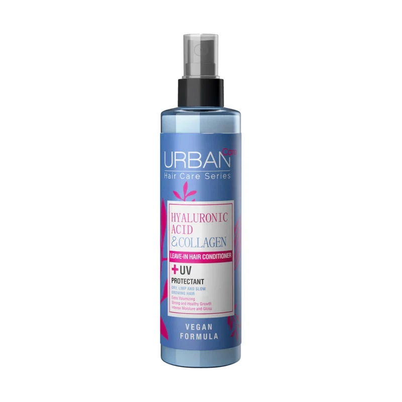 Urban Care Hyaluronic Acid & Collagen Leave-in Conditioner Spray + UV Protectant 200ml