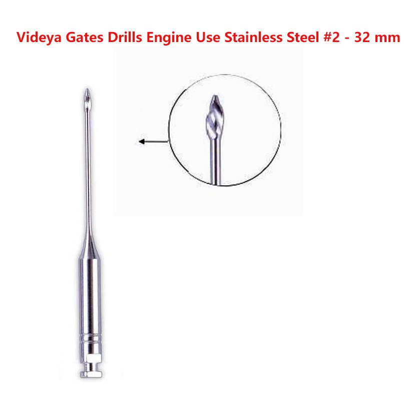 Videya Gates Drills Engine Use Stainless Steel #2 - 32 mm