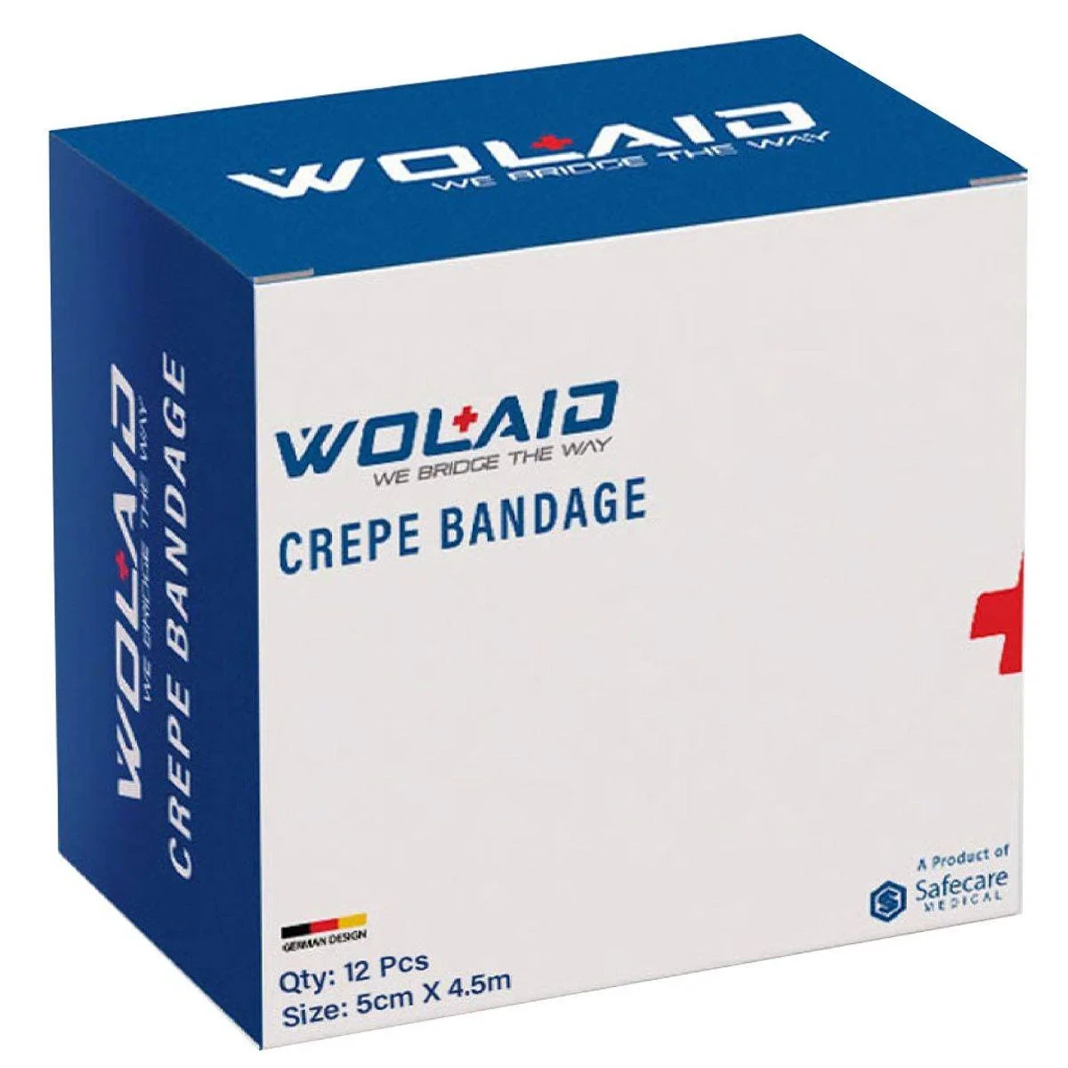 Wolaid Crepe Bandage 5cmx4.5m