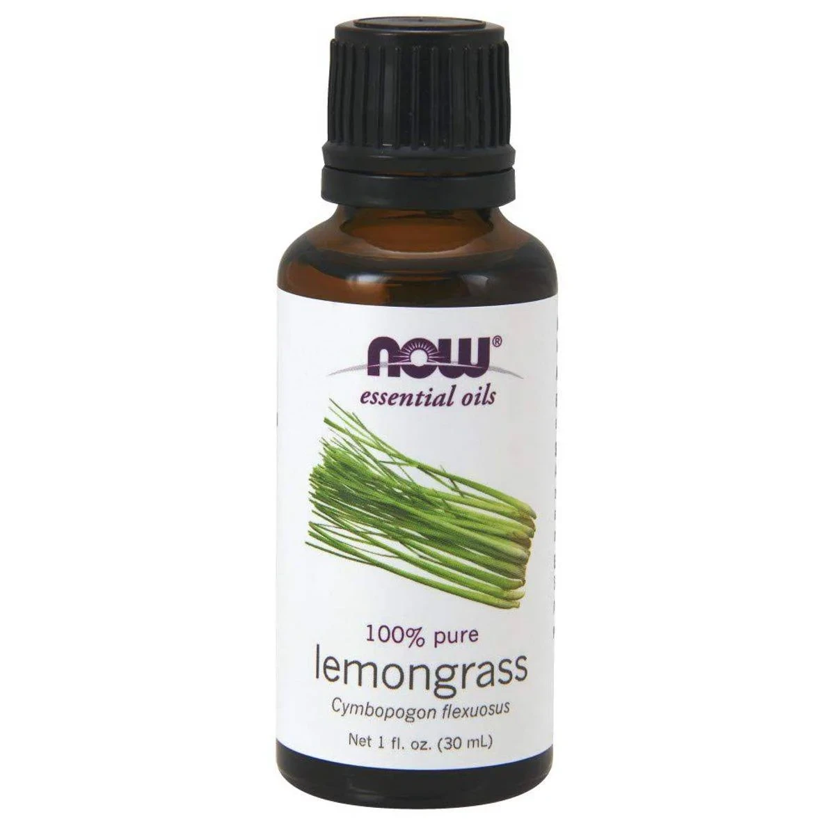 Now Essential Oil 100% Pure Lemongrass 30ml