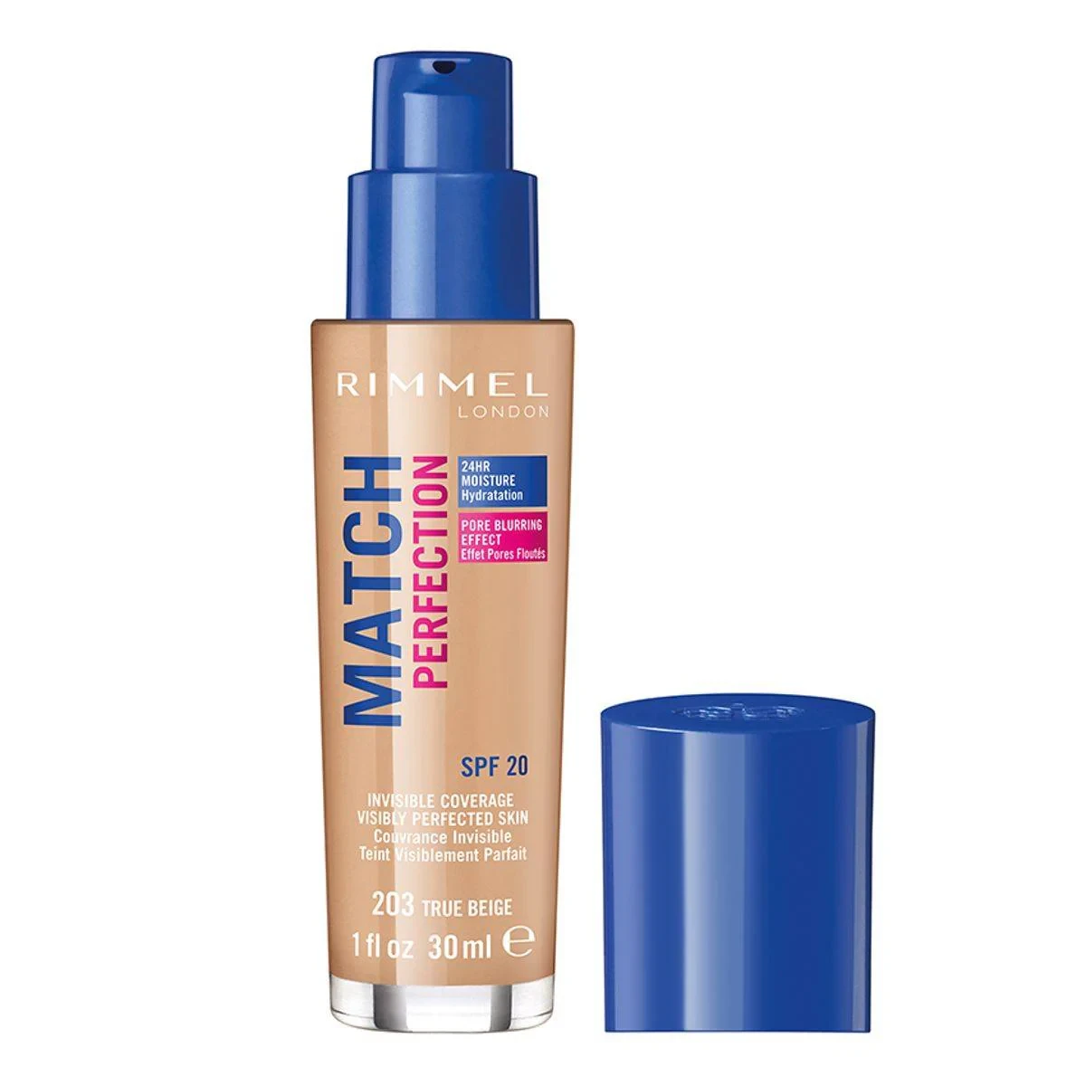 Rimmel Match Perfection Foundation True Beige 203 30ml