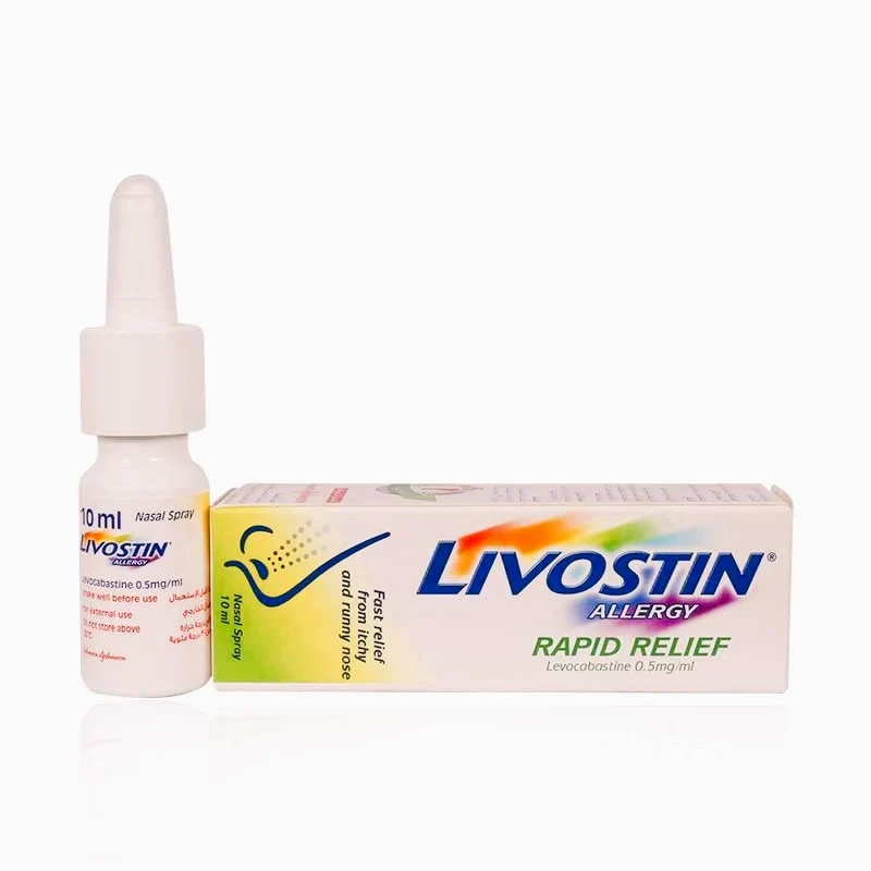 Livostin 0.5mg/ml Nasal Spray 10ml