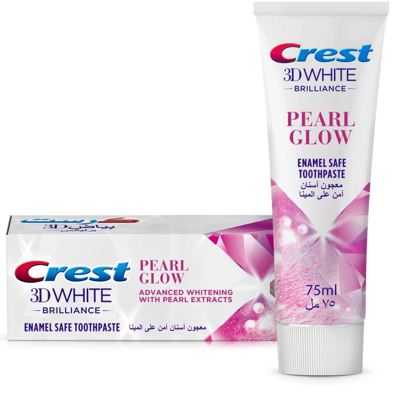Crest Toothpaste 3D White Brilliance Pearl 75ml