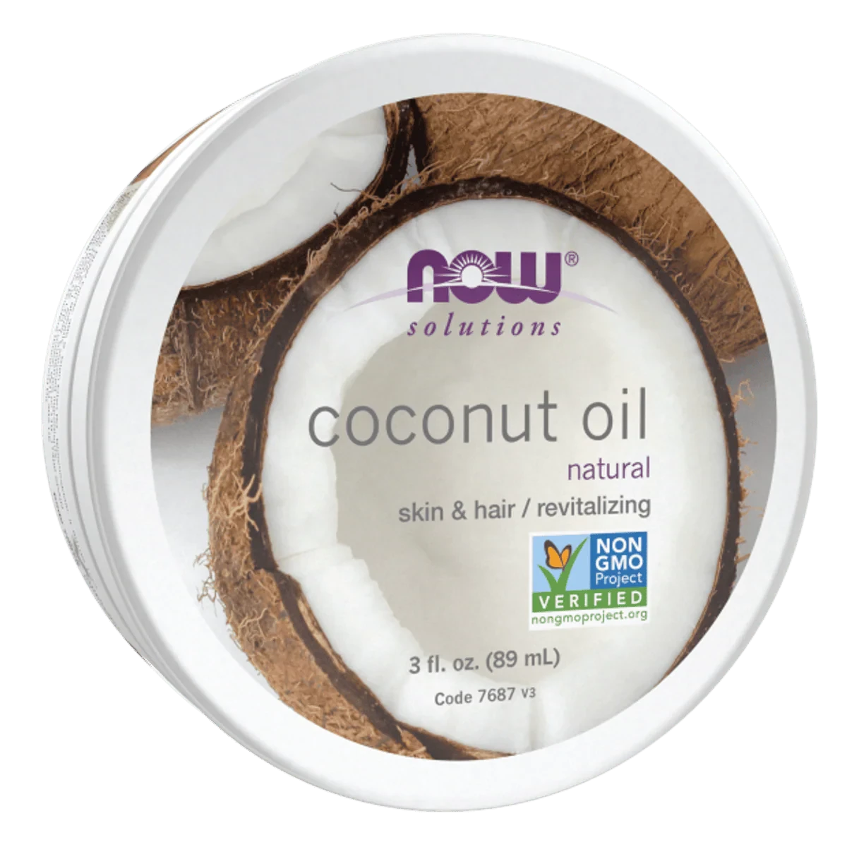 Now Solutions Coconut Oil Pure 89ml
