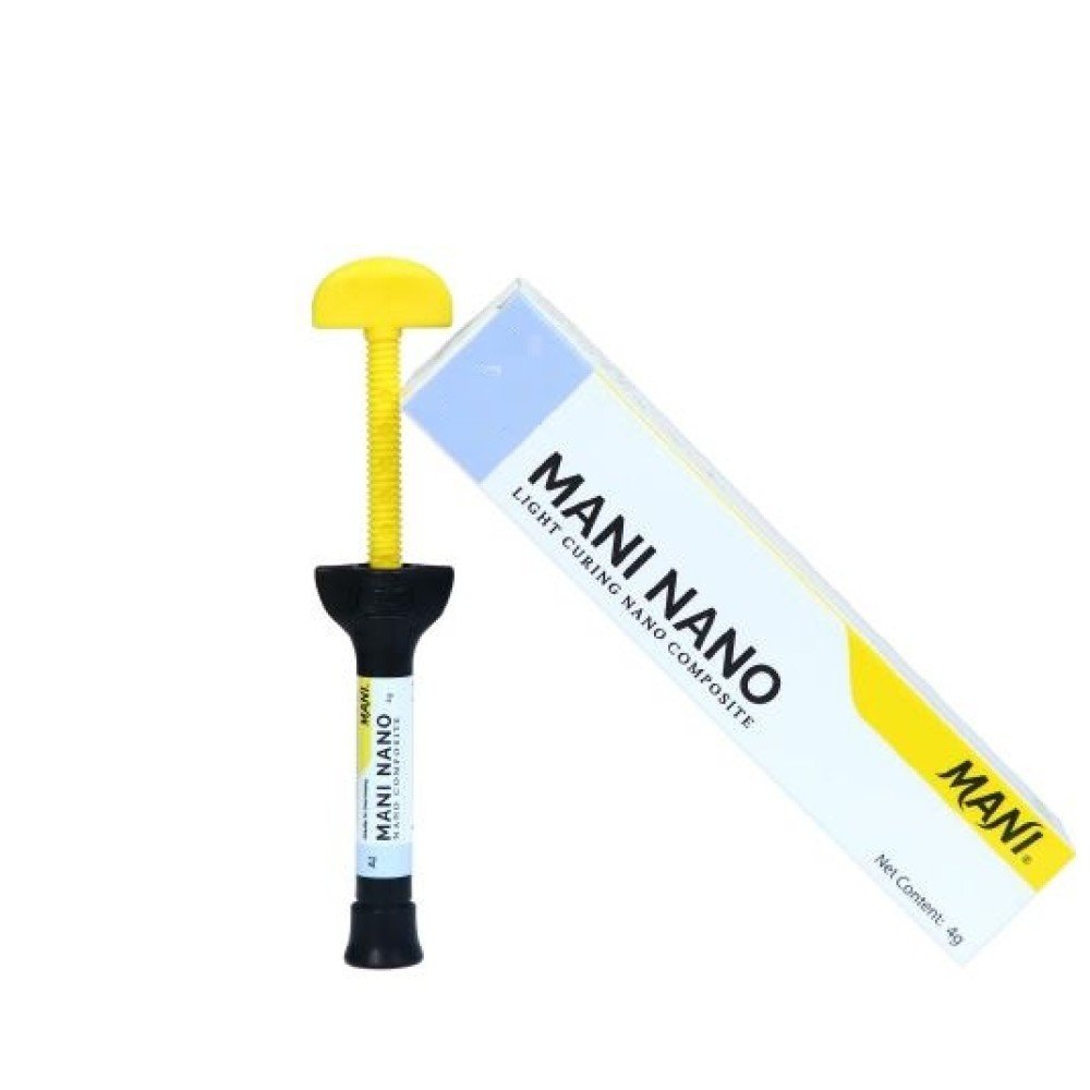 MANI Nano MMG Light Curing Nano Composite-4g-syringe