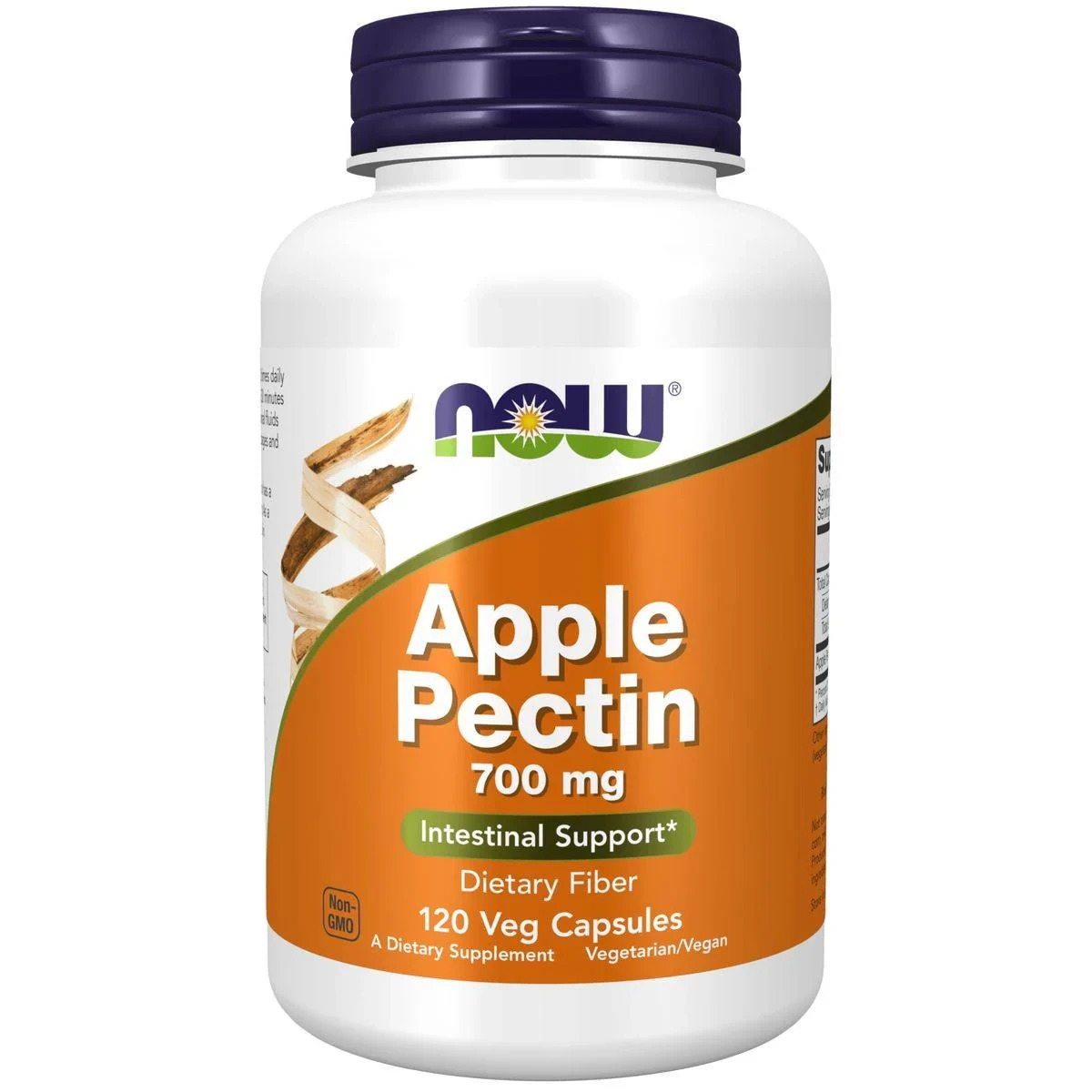 Now Apple Pectin 700mg 120 VegeCapsules