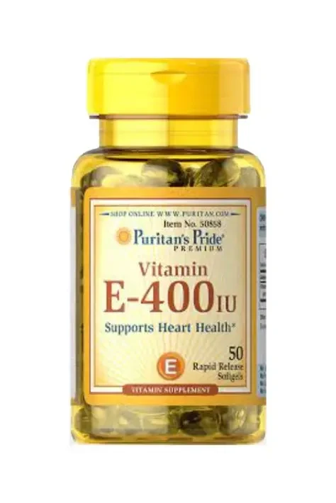 Puritans Pride Vitamin E 400iu 50 Capsules