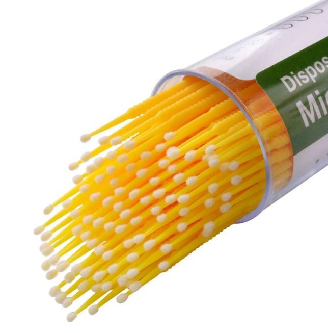 Micro Applicators, Fine Yellow