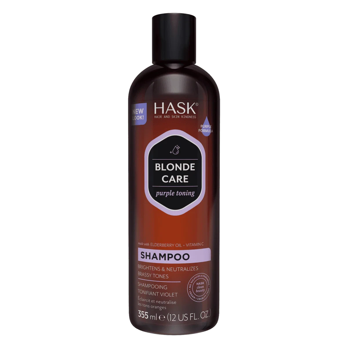 Hask Blonde Care Purple Shampoo 355ml