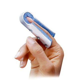 Aluminum splint for the finger, developed