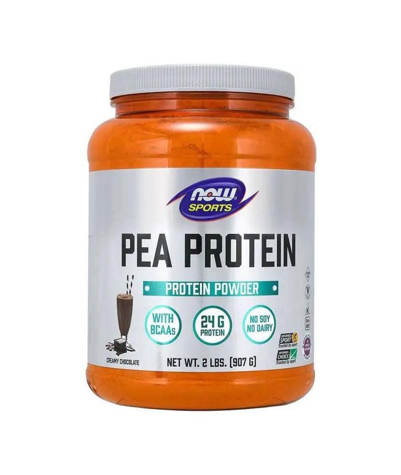 Now Sports Pea Protein Chocolate 907g