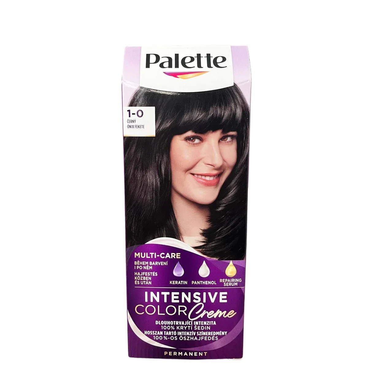 Schwarzkopf Palette Permanent Natural Colors Cream 1-0 Black