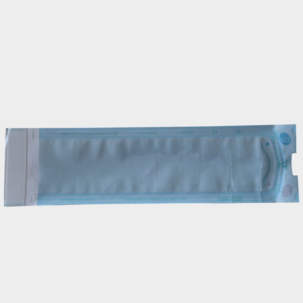 Self Sealing Sterlization Pouches With Two External Indicators