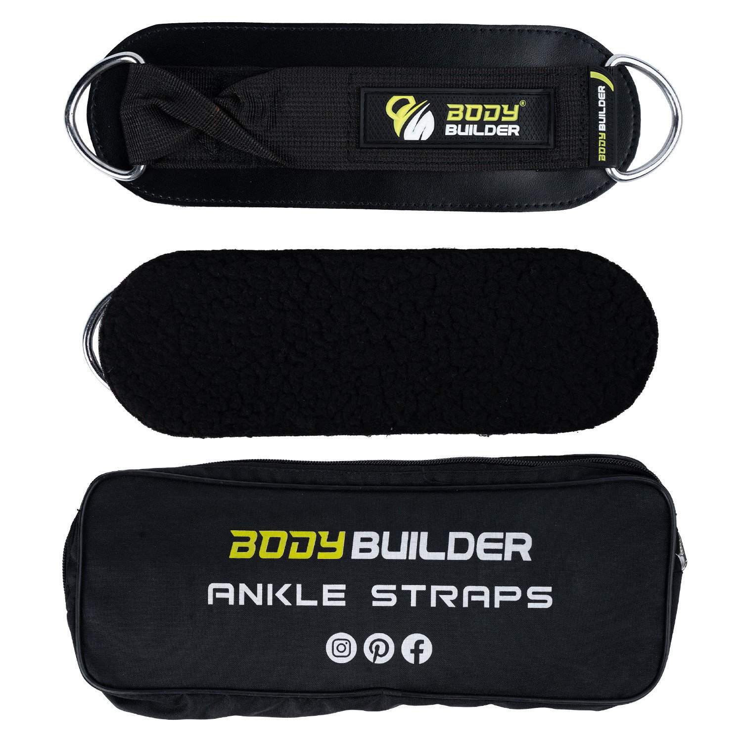 BODY BUILDER ANKLE STRAP LEATHER