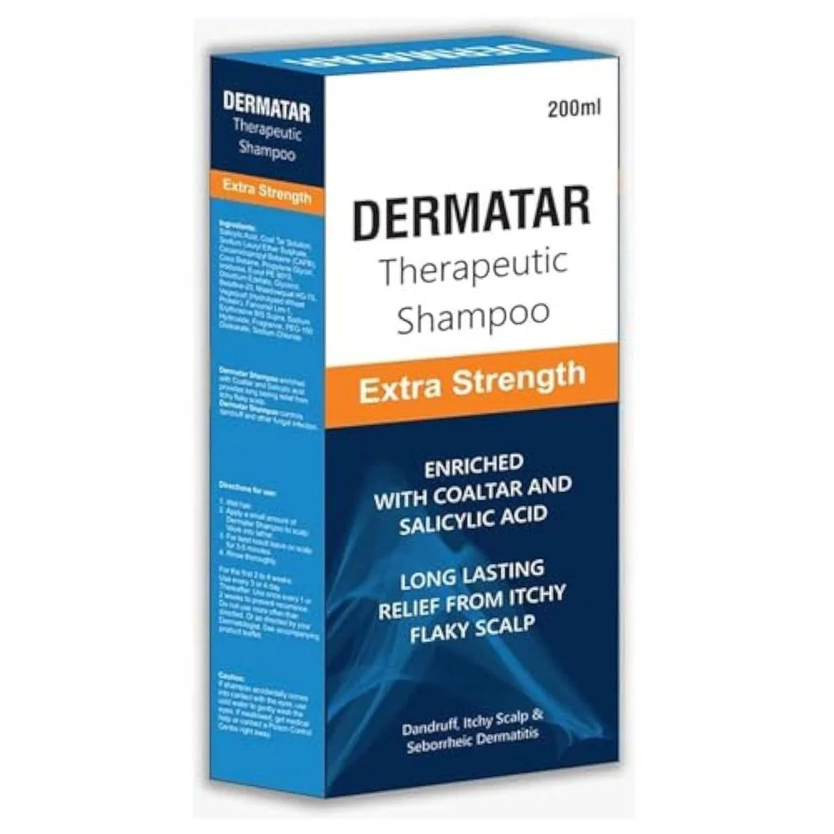 Dermatar Extra Strength Therapeutic Shampoo 200ml