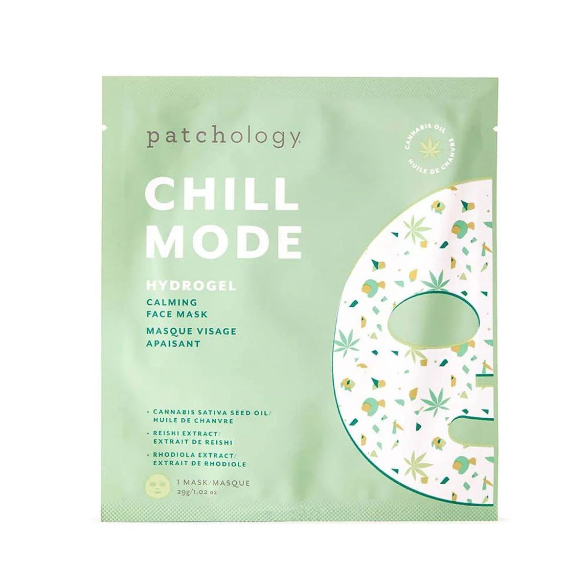 Patchology Hydrogel Chill Mode Sheet Mask 1 Pack