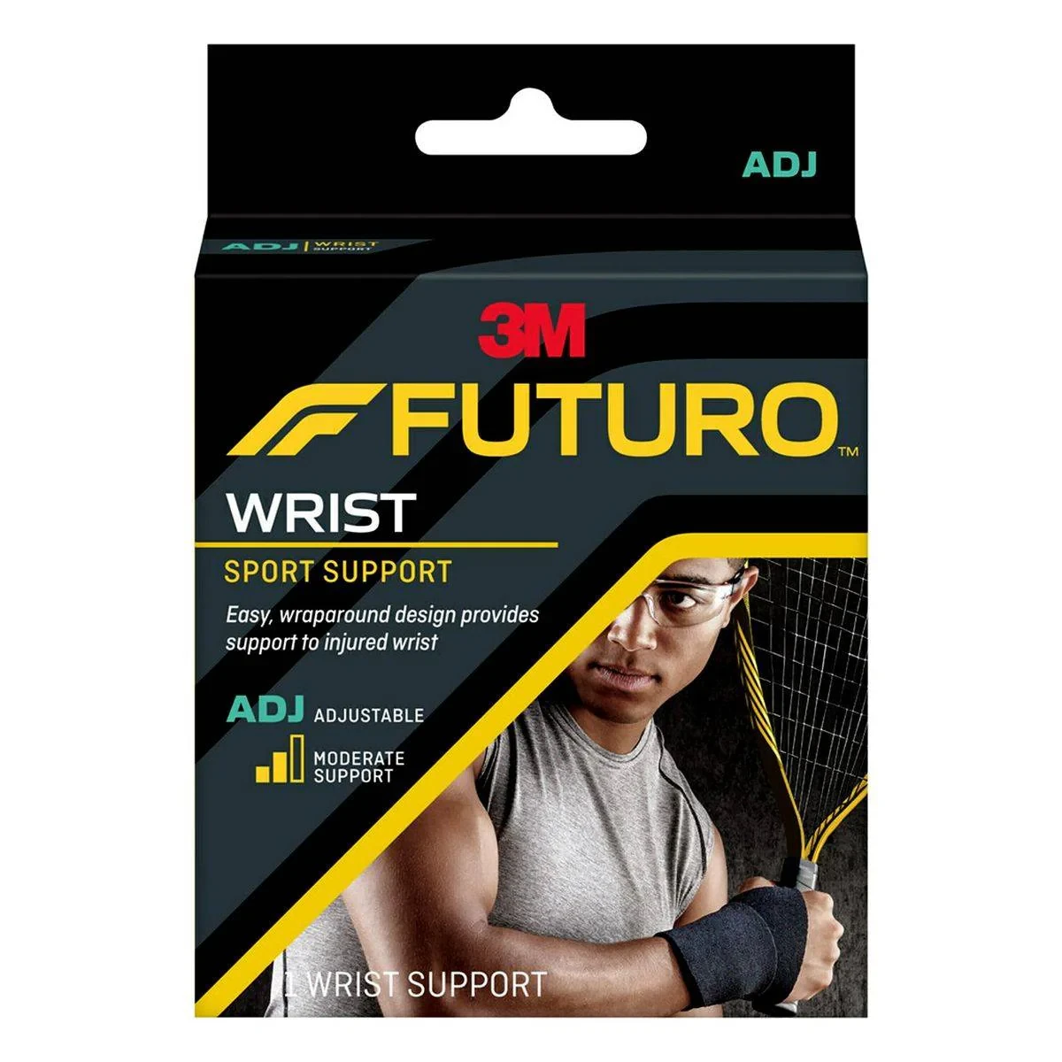 Futuro Sport Wrap Around Wrist Support Adjustable Black