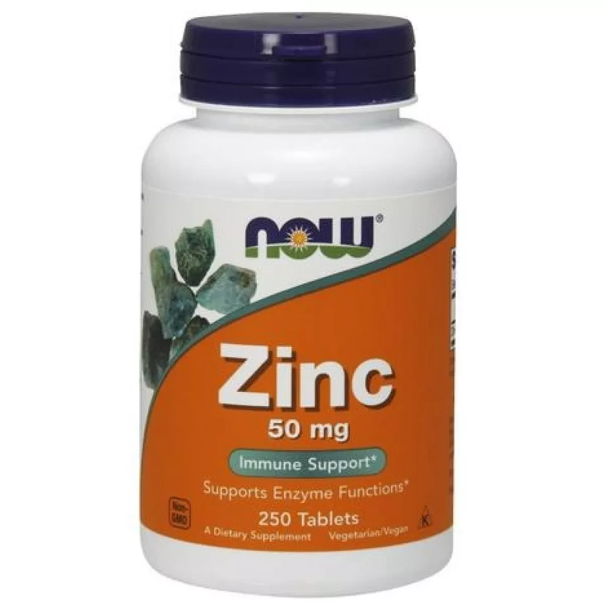 Now Zinc Gluconate 50mg 250 Tablets