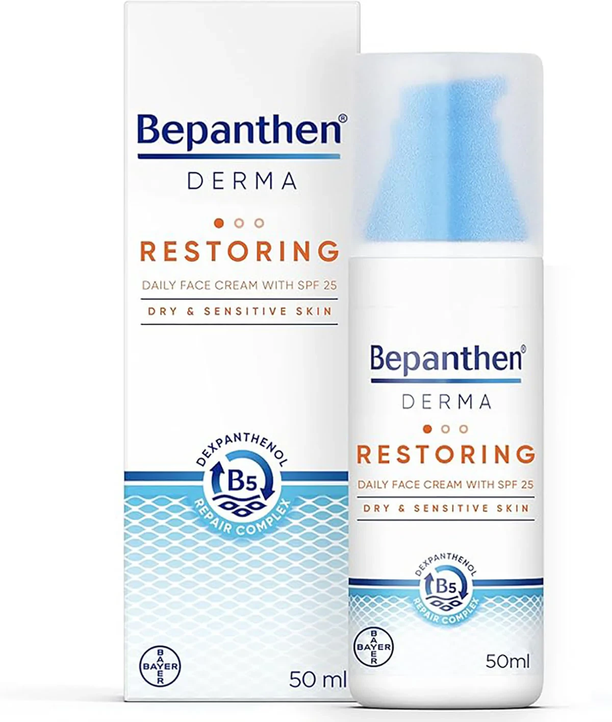 Bepanthen Derma Restoring Face Cream SPF25 50ml