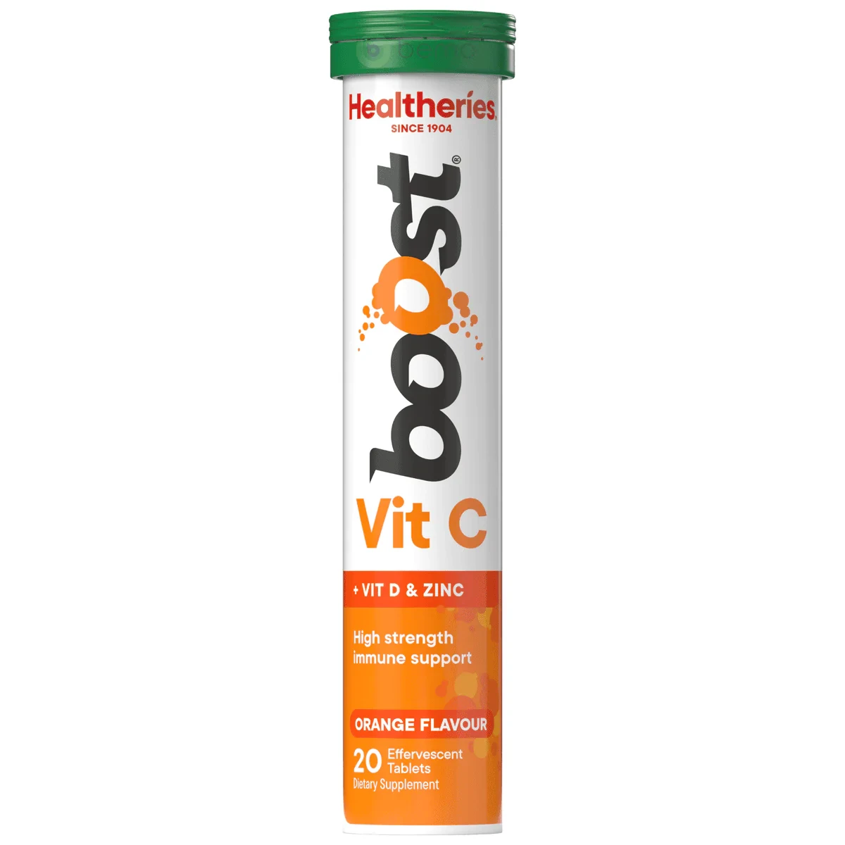 Healtheries Boost Vitamin C Orange 20 Effervescent Tablets