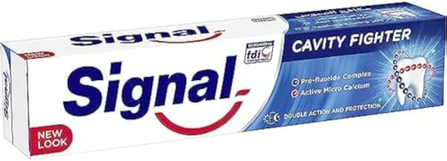 Signal Toothpaste Cavity Fighter 4 x 75ml Value Pack