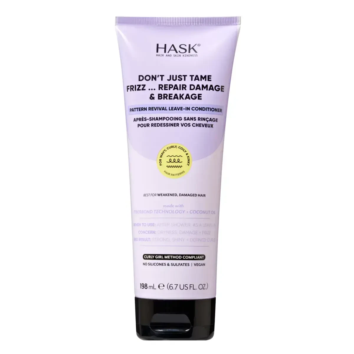 Hask Pattern Revival Leave In Conditioner 198ml
