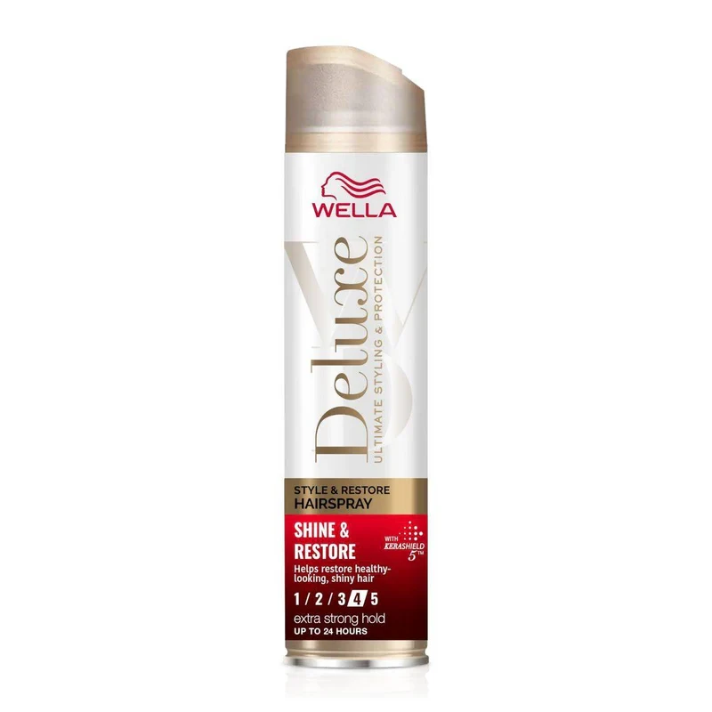 Wella Deluxe Shine & Restore Hairspray 250ml