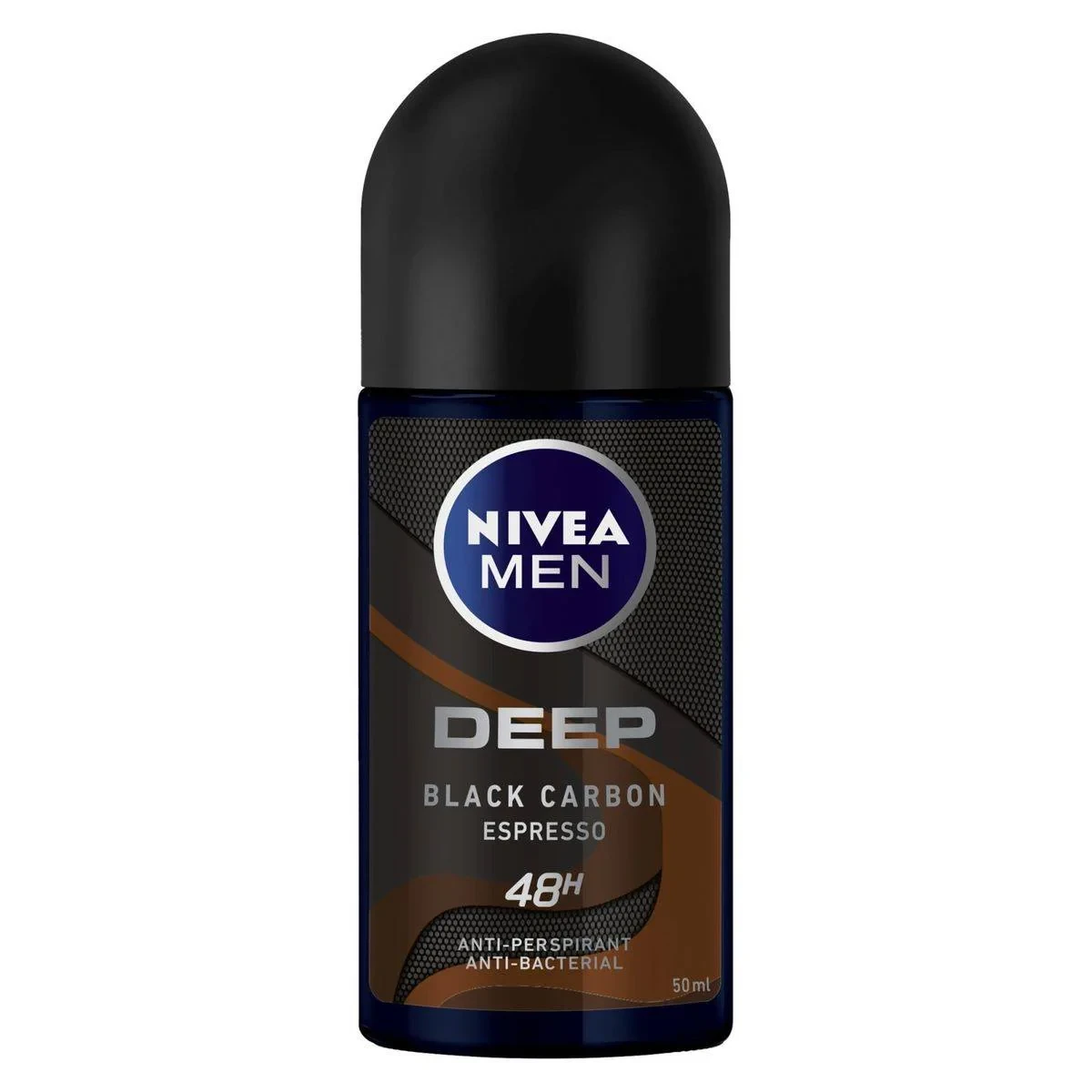 Nivea Men Deodorant Roll On Black Carbon Espresso 50ml