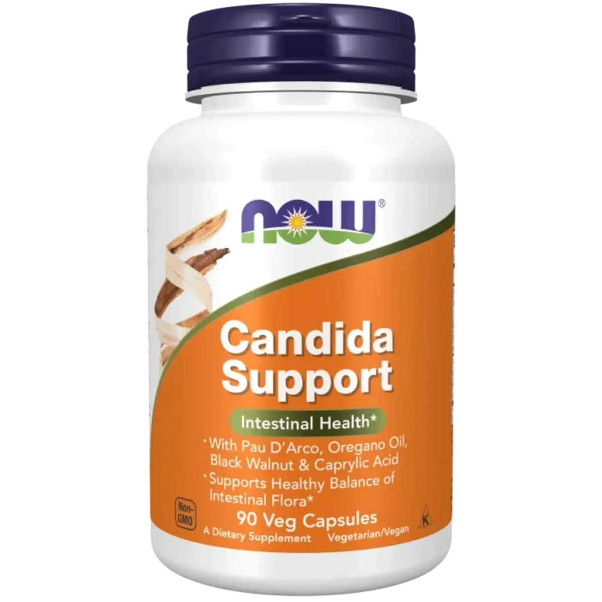 Now Candida Support 90 VegeCapsules