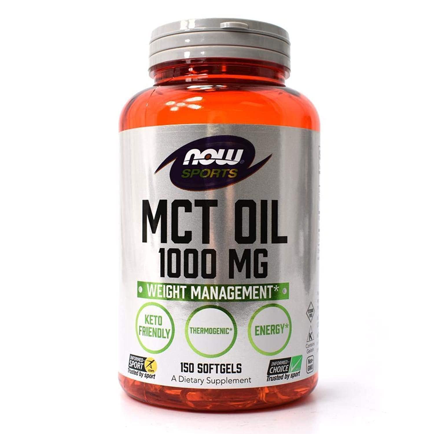 Now Sports MCT Oil 1000mg 150 Softgels