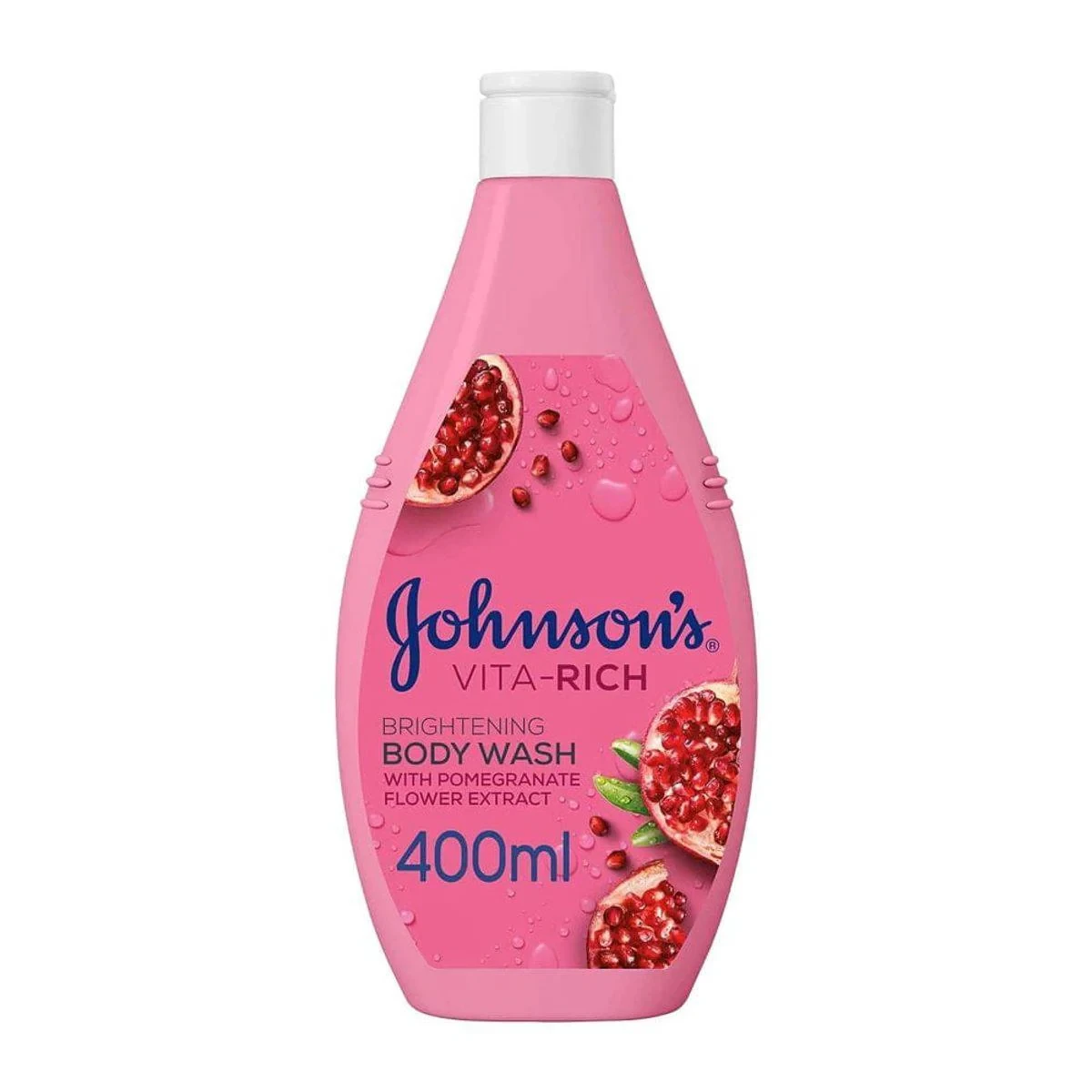 Johnsons Vita Rich Body Wash Brightening Pomegranate 400ml
