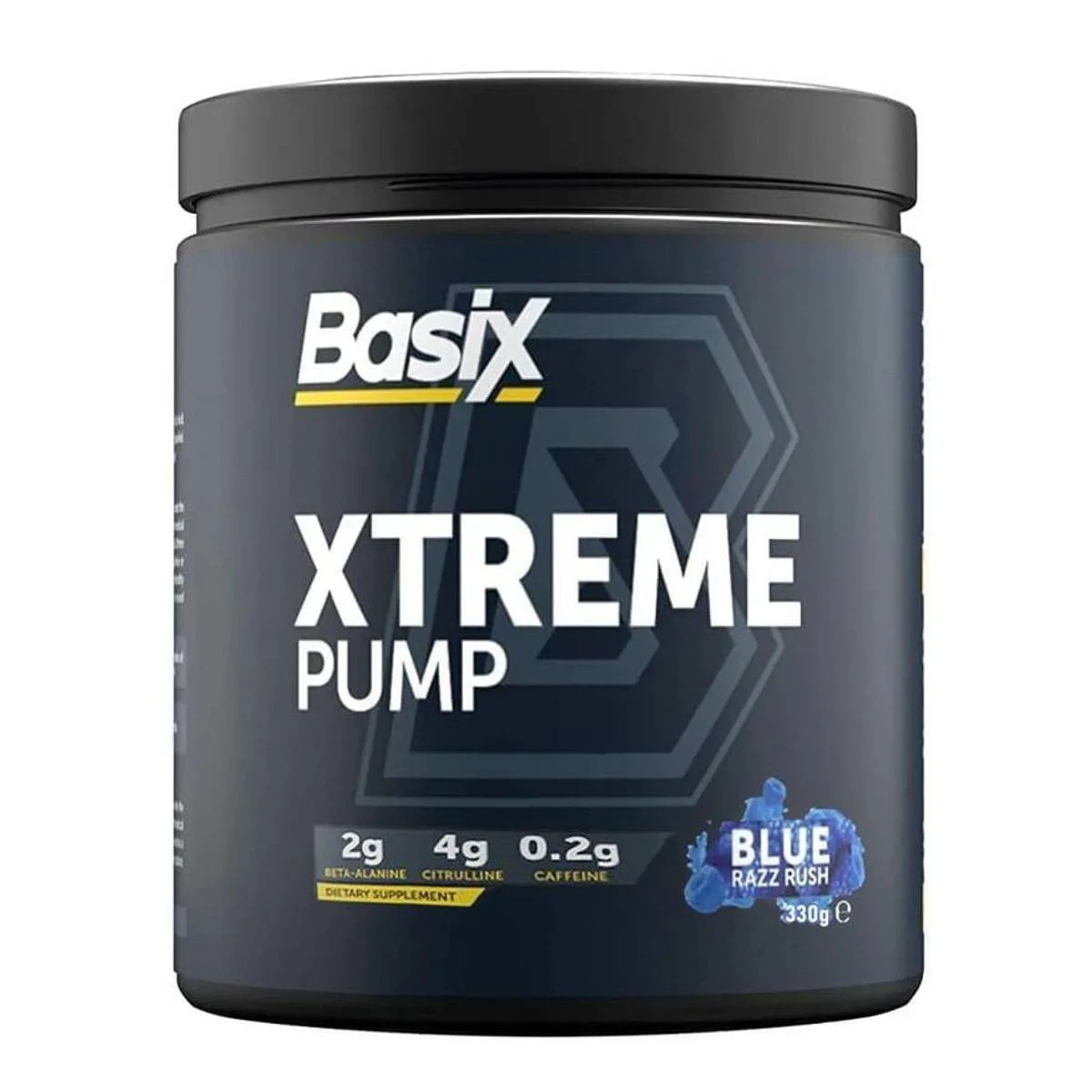 Basix Xtreme Pump Blue Razz Rush 330g