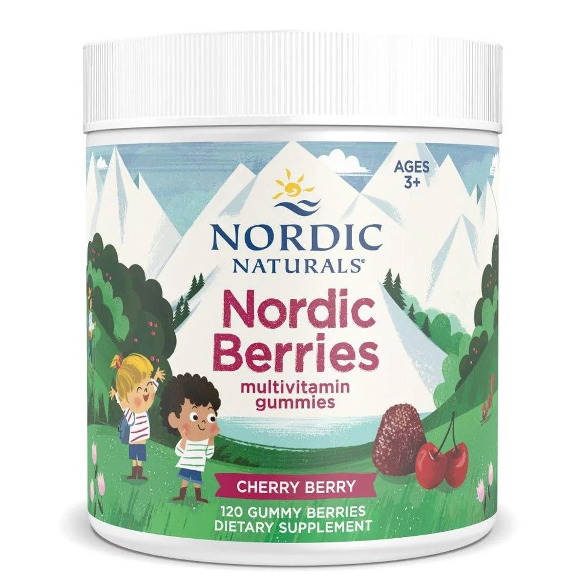 Nordic Naturals Cherry Berry 120 Gummies