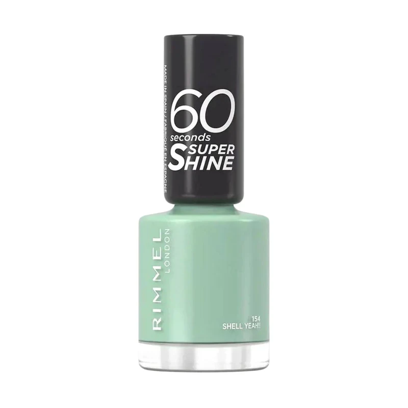 Rimmel 60 Seconds Nail Polish Summer Shimmer 154 Shell Yeah! 8ml