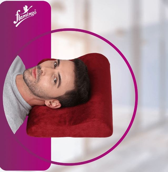 Flamingo Contoured Pillow