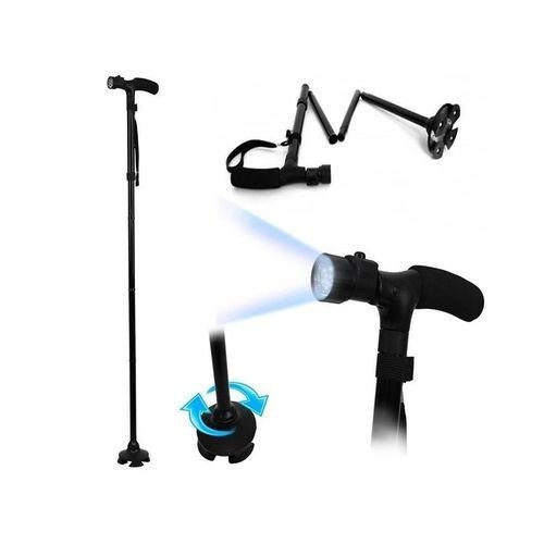 Magic wand with flashlight