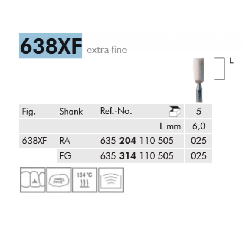 Cylinder Extra Fine White Stone ARKANSAS