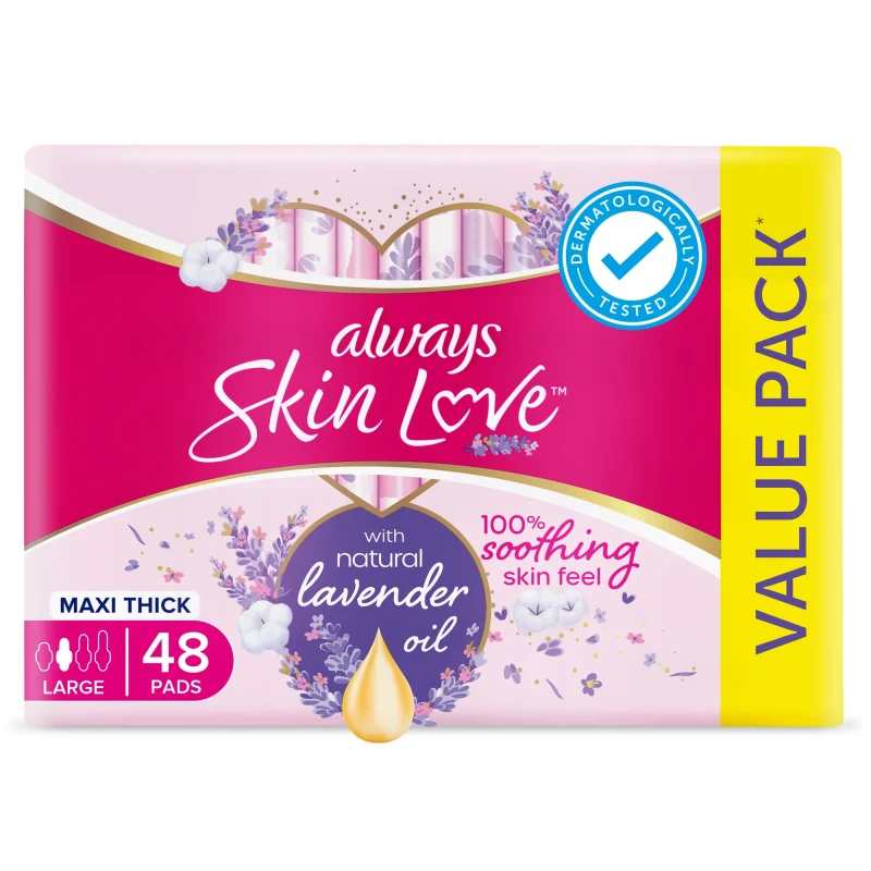 Always Diamond Maxi Thick 48 Count