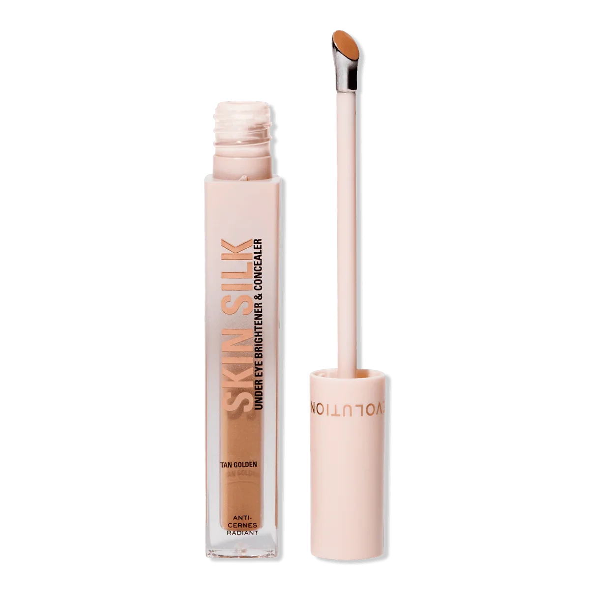 Revolution Makeup Skin Silk Under Eye Brightener & Concealer Tan Golden 4ml